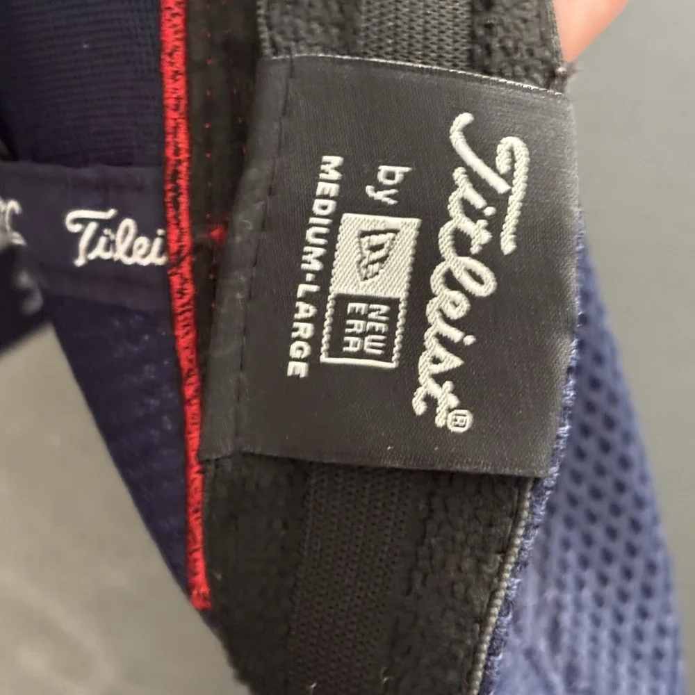 Titleist Footjoy Pro V1‎ Flex Fit Golf Hat by New Era M-L OSFM